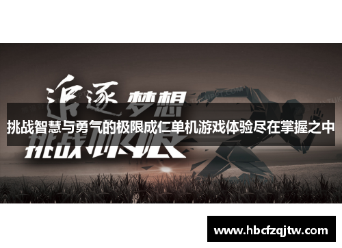 挑战智慧与勇气的极限成仁单机游戏体验尽在掌握之中